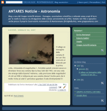 VAI AL BLOG ANTARES !!!
